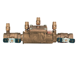 Model 007 double check backflow assembly