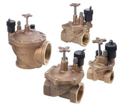 Toro 220 series brass valve