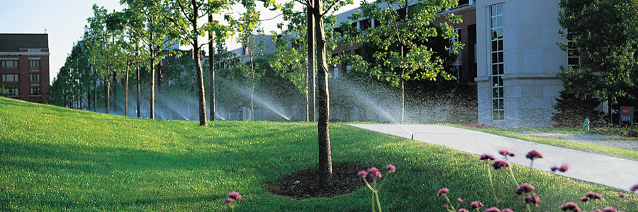 Pop-ups watering commercial property